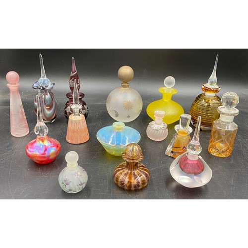 410 - Collection of perfume bottles to include Vandermark FPOSR EK and three marked JBD, rest unmarked.