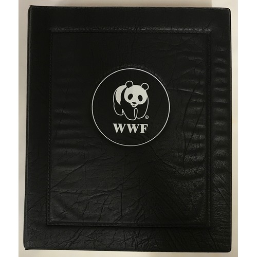 671 - Three books commemorating the 30th Anniversary of WWF containing 36 sheets in total of animals of th... 