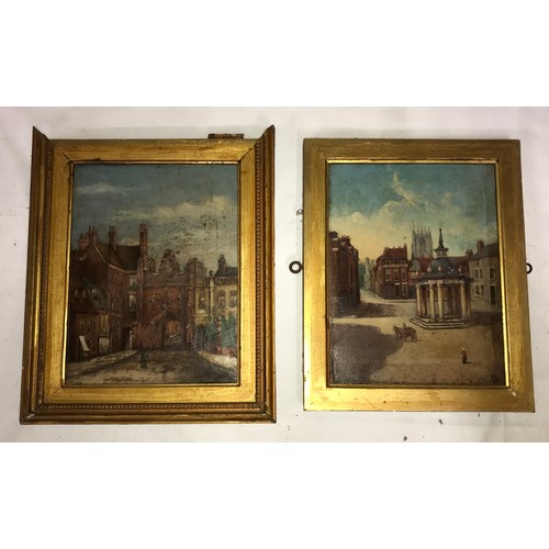 1540 - Two framed pictures of Beverley: 