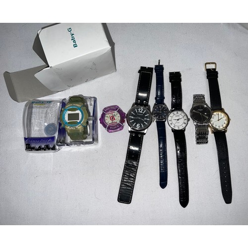 962 - A quantity of watches to include Sekonda, Accurist, Rotary, Baby G etc.