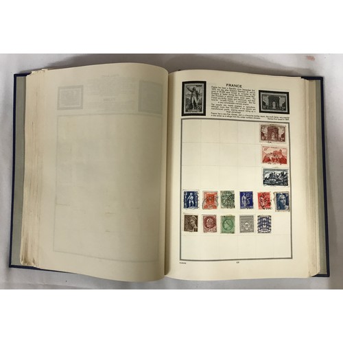 668 - A partially filled Stamp Album including stamps from around the world.