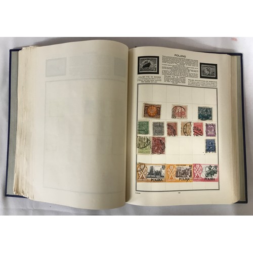 668 - A partially filled Stamp Album including stamps from around the world.