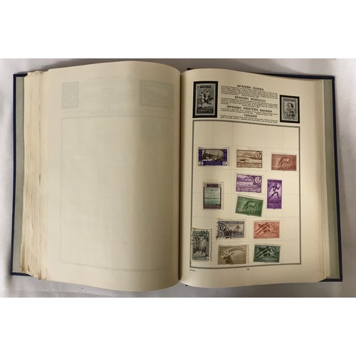 668 - A partially filled Stamp Album including stamps from around the world.