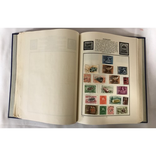 668 - A partially filled Stamp Album including stamps from around the world.