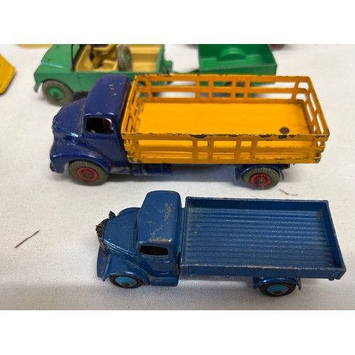 822 - A collection Dinky diecast toys to include  964 Elevator Loader, 973 Goods Yard Crane, Coventry Clim... 