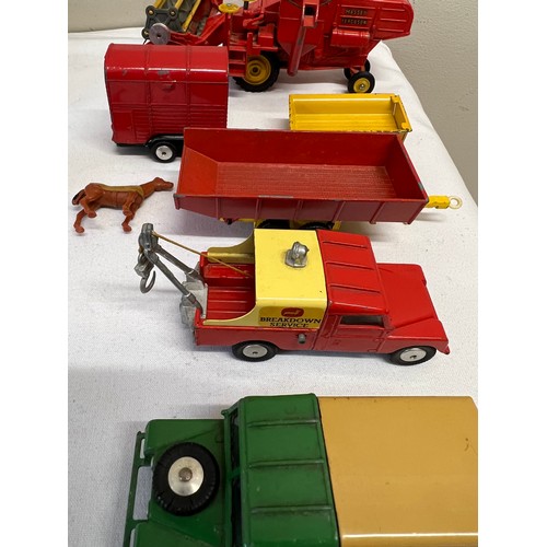 823 - Diecast toys to include Corgi, 153 Proteus Campbell Bluebird, Boxed 1100 Carrimore Low-Loader, Land ... 