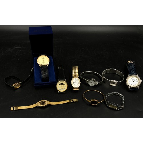 965 - A collection of watches to include some by Sekonda in original box, Volvo, Lorus, Citizen and Carvel... 