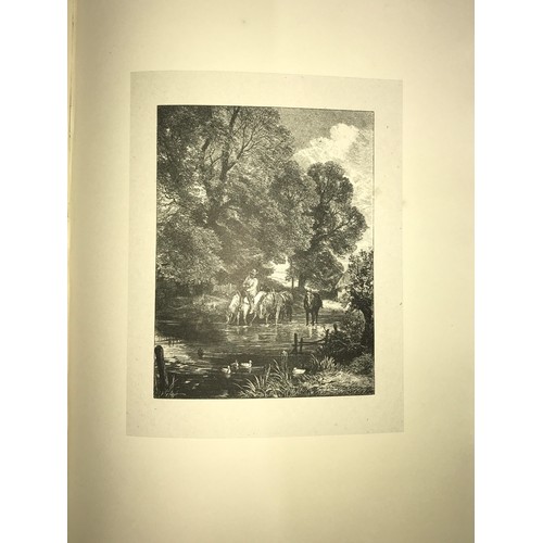 1024 - 'Birket Foster's Pictures of English Landscape', engraved by the brothers Dalziel, with pictures in ... 