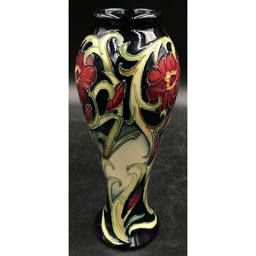 386 - A Moorcroft Fallow Field pattern vase by Rachel Bishop, 21cm high.