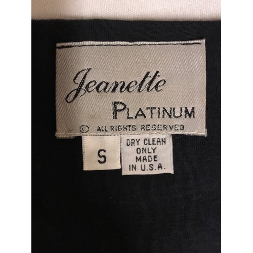 942 - A Vintage 90s Disney signed 'Jeanette Kastenberg 7/21/93' Janette Platinum Sequin Tube Top depicting... 