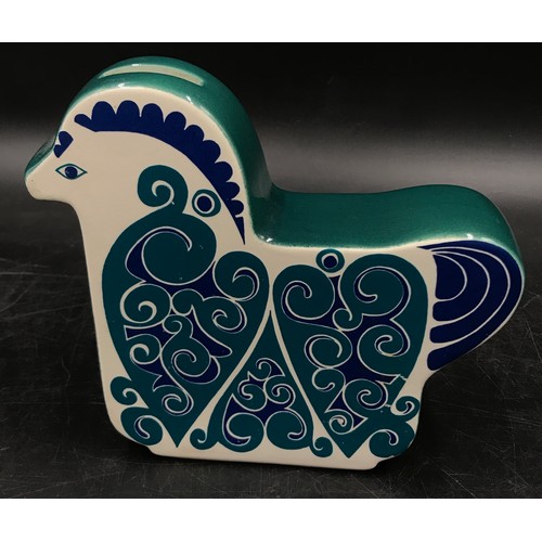 381 - A Carlton Ware money box in the form of a horse 14cm h.