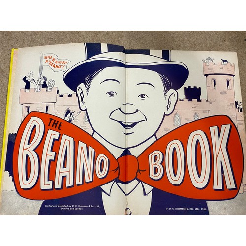 1034 - Books. The Beano Book. 1953; 1954 (2 copies); 1956; 1957 (lacking spine); 1959 (3 copies, 1 lacking ... 