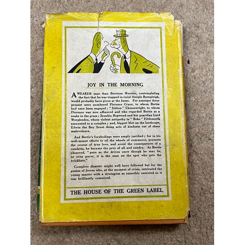 1026 - Books. First editions. Wodehouse, P.G. Joy in the Morning. Herbert Jenkins Ltd (1947). (8)