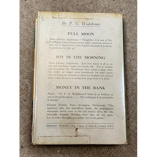 1026 - Books. First editions. Wodehouse, P.G. Joy in the Morning. Herbert Jenkins Ltd (1947). (8)