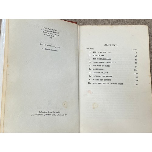 1026 - Books. First editions. Wodehouse, P.G. Joy in the Morning. Herbert Jenkins Ltd (1947). (8)