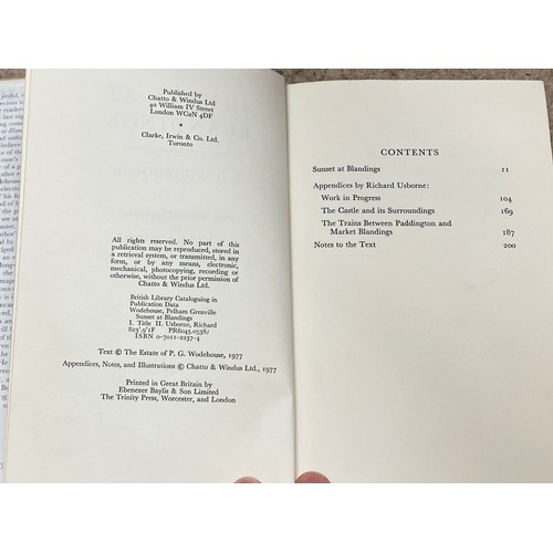 1026 - Books. First editions. Wodehouse, P.G. Joy in the Morning. Herbert Jenkins Ltd (1947). (8)