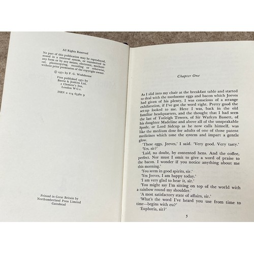 1026 - Books. First editions. Wodehouse, P.G. Joy in the Morning. Herbert Jenkins Ltd (1947). (8)