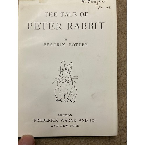 1032 - Books. Potter, Beatrix. The Tale of Squirrel Nutkin. F. Warne & Co. 1903. 3rd printing with ‘Author ... 