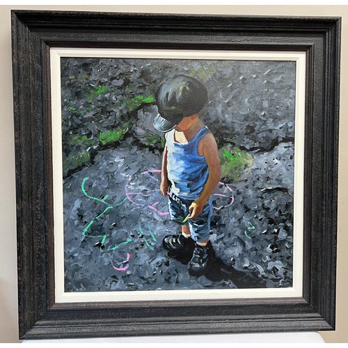 1116 - Giclee canvas on board by Keith Proctor, “I Have A Dream” limited edition 79/195. Image size 60 x 60... 