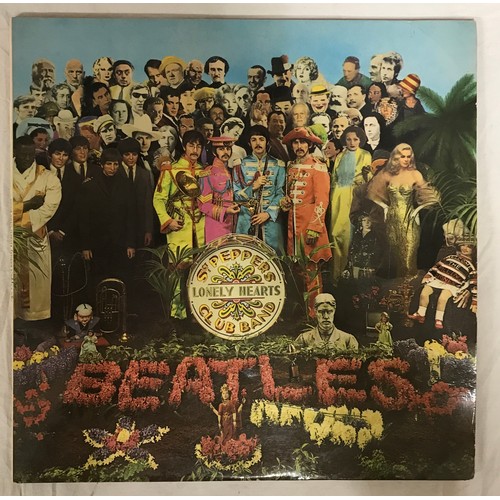 907 - Beatles interest. Two album covers, 'The Beatles Yellow Submarine' and 'Sgt Pepper's Lonely Heats Cl... 