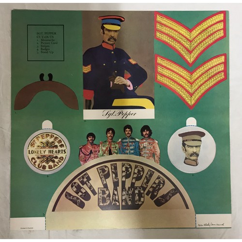 907 - Beatles interest. Two album covers, 'The Beatles Yellow Submarine' and 'Sgt Pepper's Lonely Heats Cl... 