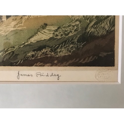 1143 - James Priddey (1916-1980) three prints to include 'Derwentwater from Ashness Bridge' 32 x 39cm 'Lake... 