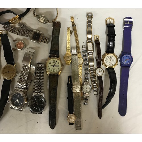 671 - A collection of watches to include some by Regency, Citizen, Sekonda and Lorus.