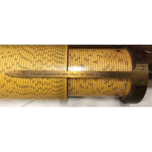 1003 - A vintage 1940s Stanley Fuller Cylindrical calculator.