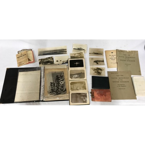 902 - Royal Naval Interest. Various photographic postcards to include HMS Hermes, Resolution, Wanderer, Fu... 