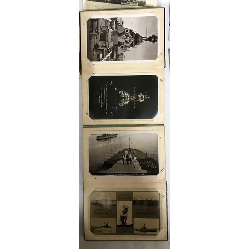 902 - Royal Naval Interest. Various photographic postcards to include HMS Hermes, Resolution, Wanderer, Fu... 