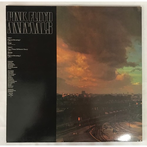 1108 - Pink Floyd - Animal Harvest SHVL 815, Die-Cut Lyric Inner, No Bar Code, containing Vinyl.