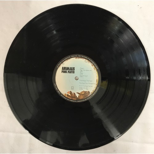 Pink Floyd - Animal Harvest SHVL 815, Die-Cut Lyric Inner, No Bar Code,  containing Vinyl.