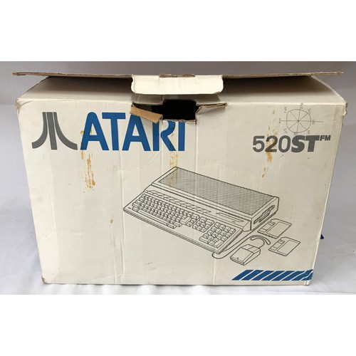 891 - Boxed Atari console with F-19 Stealth Fighter, Psygnosis, Grand Prix, Frontier Elite II, Lombard Ral... 