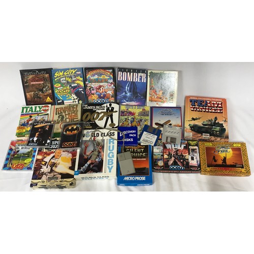 891 - Boxed Atari console with F-19 Stealth Fighter, Psygnosis, Grand Prix, Frontier Elite II, Lombard Ral... 