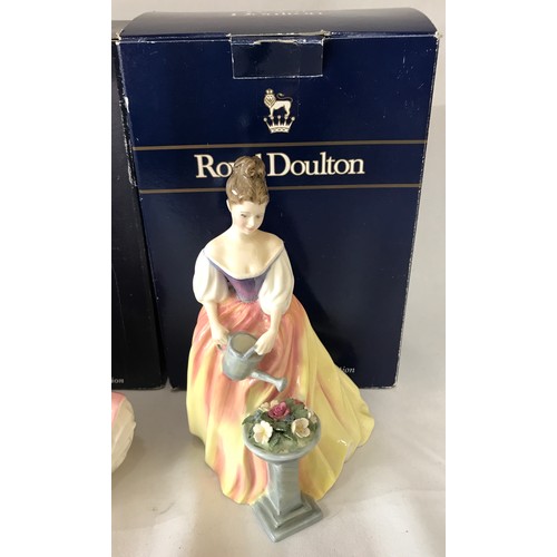 101 - Seven Royal Doulton figurines to include Many Happy Returns HN 4254, Thank You HN 3390, Deborah HN 3... 