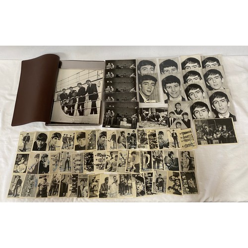 980 - Beatles interest. A collection of 46 Beatles Chewing Gum cards with photographs and printed signatur... 