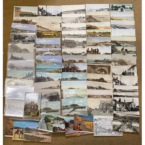 893 - Postcards, a Lincolnshire collection of approx. 500 older postcards to include Mablethorpe, Skegness... 