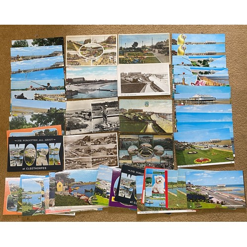 893 - Postcards, a Lincolnshire collection of approx. 500 older postcards to include Mablethorpe, Skegness... 