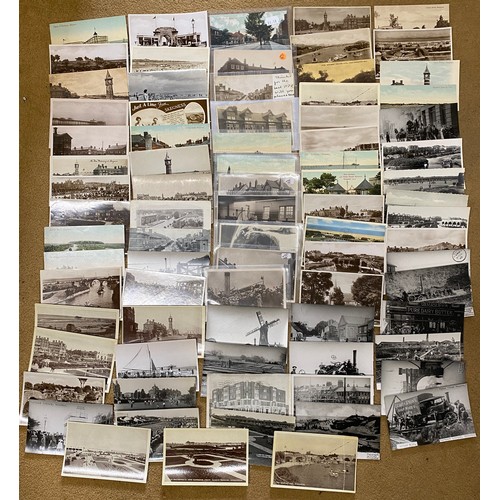 893 - Postcards, a Lincolnshire collection of approx. 500 older postcards to include Mablethorpe, Skegness... 