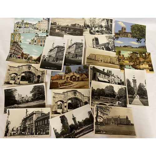 895 - A large quantity of post cards, subjects to include topographical: Loughborough (22), Kent, Sussex, ... 