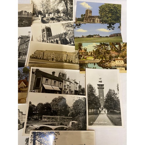 895 - A large quantity of post cards, subjects to include topographical: Loughborough (22), Kent, Sussex, ... 