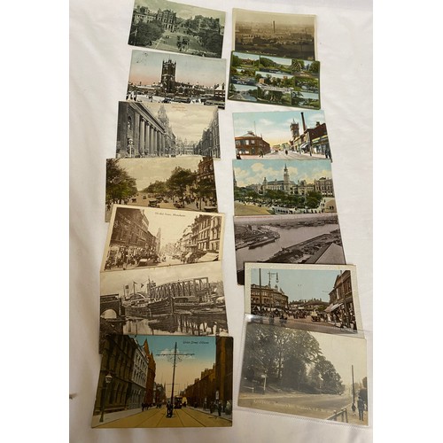 895 - A large quantity of post cards, subjects to include topographical: Loughborough (22), Kent, Sussex, ... 