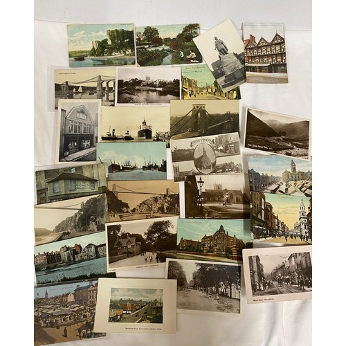 895 - A large quantity of post cards, subjects to include topographical: Loughborough (22), Kent, Sussex, ... 