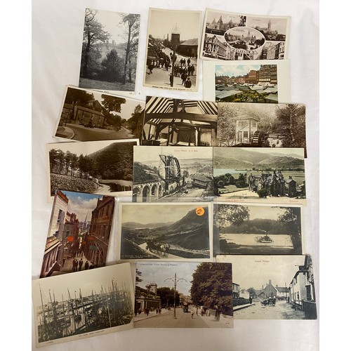 895 - A large quantity of post cards, subjects to include topographical: Loughborough (22), Kent, Sussex, ... 