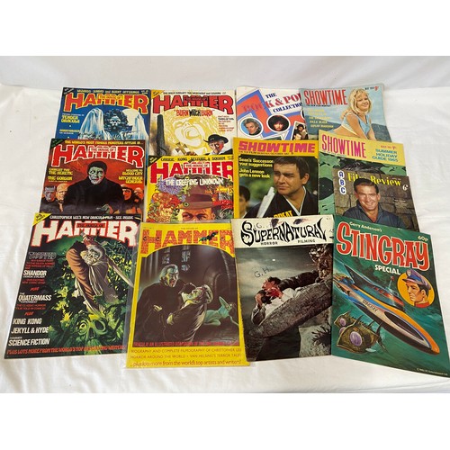 800 - Vintage books and magazines, mainly Annuals, to include Batman, The Avengers, Outer Limits, Cliff Ri... 