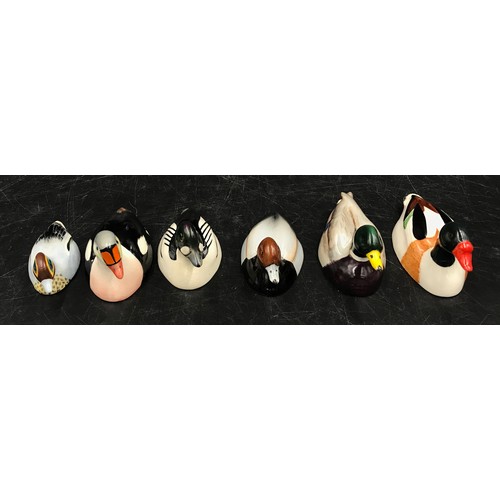 130 - Collection of six Beswick ducks to include Pochard, Shelduck Mallard, Goldeneye, King Eider and Teal... 