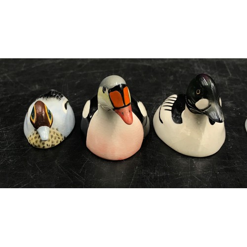 130 - Collection of six Beswick ducks to include Pochard, Shelduck Mallard, Goldeneye, King Eider and Teal... 