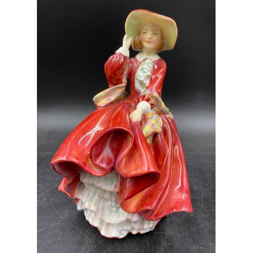 134 - Royal Doulton figurines to include HN 1402 Miss Demure, HN 1586 Camille, potted by Doulton stamped t... 