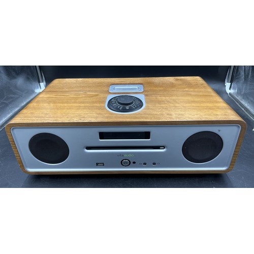 884 - A VITA Audio (Ruark) R4 Integrated Music System  comprising  a multi format CD player, iPod dock, US... 