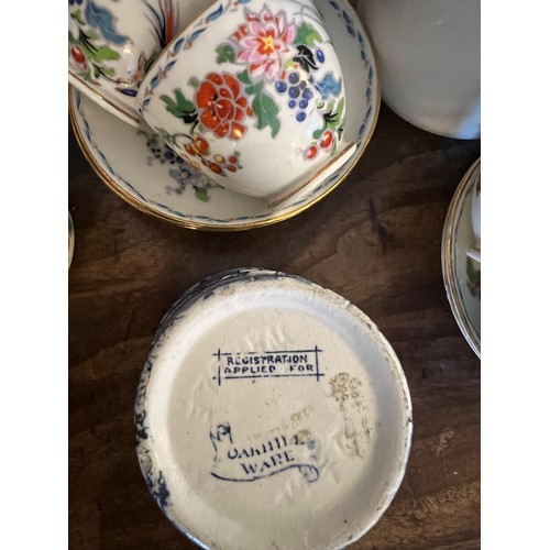 199 - Miscellaneous ceramics to include Balmoral China coffee service, 1902 Coronation plaque 21 x 19.5cm,... 